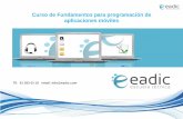 Curso de Fundamentos para programaci³n de aplicaciones - Eadic