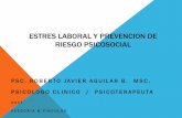 ESTRES LABORAL Y PREVENCION DE RIESGO PSICOSOCIAL