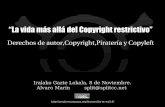 “La vida más allá del Copyright restrictivo”