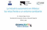 La industria automotriz en México: los retos frente a un ...