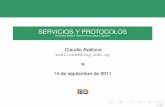 SERVICIOS Y PROTOCOLOS - eva.fing.edu.uy