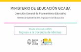 MINISTERIO DE EDUCACIÓN GCABA - Buenos Aires