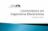 Licenciatura en Ingeniería Electrónica