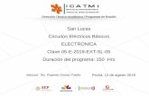 San Lucas Circuitos Eléctricos Básicos ELECTRONICA Clave ...