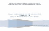 PLAN ESTRATÉGICO DE GOBIERNO 2014-2018