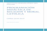 PROGRAMACIÓN DIDÁCTICA DE RELIGIÓN Y MORAL CATÓLICA