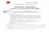 BASES DE CONCURSO CAS N° 20-2021-UGEL SULLANA