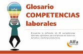 Glosario COMPETENCIAS laborales - Selección de Personal y ...