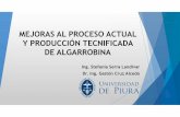 MEJORAS AL PROCESO ACTUAL Y PRODUCCIÓN TECNIFICADA DE ...