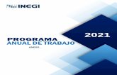 programa anual de trabajo 2021 - INEGI