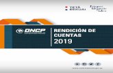 RENDICIÓN DE CUENTAS 2019 - Portal de Contrataciones ...