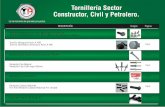 Tornillería Sector Y Constructor, Civil y Petrolero.