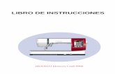 LIBRO DE INSTRUCCIONES - Maquinas de Coser Dioni