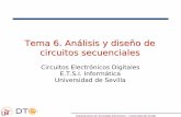 Tema 6. Análisis y diseño de circuitos secuenciales