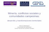 Minería, conflictos sociales y comunidades campesinas