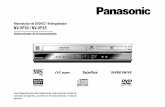 Reproductor de DVD/CD / Videograbador NV-VP30 / NV-VP25