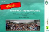 FORMAMOS: Agentes de Cambio