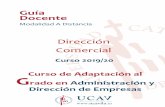 Dirección Comercial - UCAVILA