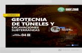 GEOTECNIA DE TÚNELES Y EXCAVACIONES SUBTERRÁNEAS