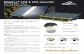 KingRoof LMR & LMR Acoustic Ficha técnica