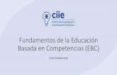 Fundamentos de la Educación Basada en Competencias (EBC)
