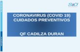 CORONAVIRUS (COVID 19) CUIDADOS PREVENTIVOS QF …