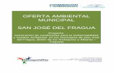 OFERTA AMBIENTAL MUNICIPAL SAN JOSÉ DEL FRAGUA