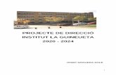 PROJECTE DE DIRECCIÓ INSTITUT LA GUINEUETA 2020 - 2024