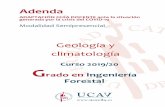 Geología y climatología - UCAVILA