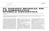 EL SUPORT MUSICAL EN LA GIMNÀSTICA RíTMICA ESPORTIVA
