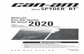 Can-Am Spyder On-Road 2020