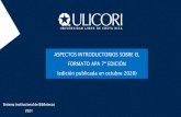 ASPECTOS INTRODUCTORIOS SOBRE EL (edición ... - ULICORI