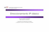 Direccionamiento IP clásico - unavarra.es