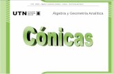 UTN – FRBA – Álgebra y Gemoetría Analítica – Cónicas ...