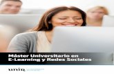 Máster Universitario en E-Learning y Redes Sociales