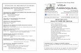Parròquia de Sant Vicenç Màrtir INTENCIONS DE PREGÀRIA EN ...