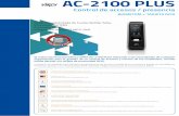 Folleto AC-2100 PLUS - Tecnitrán Telecomunicaciones