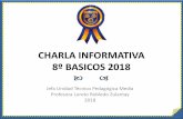 CHARLA INFORMATIVA 8º BASICOS 2018
