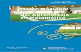 Marco Nacional para la Mejora del Aprendizaje en Matemática