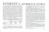 EL ARTICULO SELECCIONADO ENERGIA Y AGRICULTURA