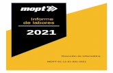 Informe de labores - mopt.go.cr