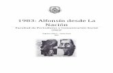 1983: Alfonsín desde La Nación