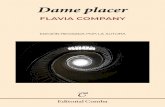 Cover Dame placer - editorialcomba.com