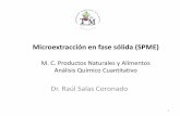 Microextracción en fase sólida (SPME)