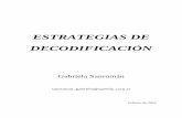 ESTRATEGIAS DE DECODIFICACIÓN - UNLP