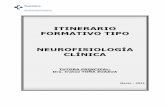 ITINERARIO FORMATIVO TIPO NEUROFISIOLOGÍA CLÍNICA