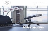 Micrófonos 2020 consumer - Audio-Technica