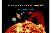 INTRODUCCIÓN A LA ASTRONOMÍA El Sistema Solar