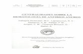 Generalidades sobre la hematología de anfibios anuros.
