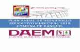 PLAN ANUAL DE DESARROLLO EDUCATIVO MUNICIPAL 2018 …